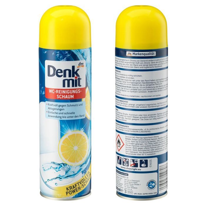 Очищаюча піна для туалетів Denkmit 500 мл