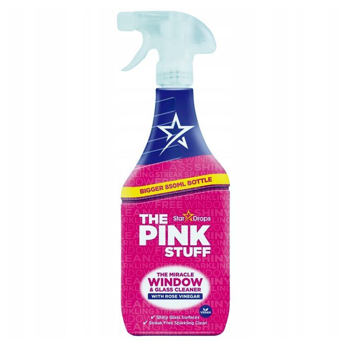 Средство для мытья окон и стекла The Pink Stuff 850 мл